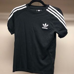 Adidas 3 stripe tee